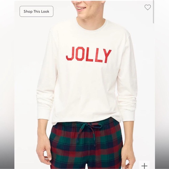 J.Crew  "Jolly" graphic tee - Picture 1 of 5